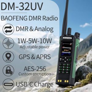 Baofeng DM-32 Dual Band HT